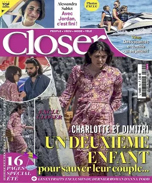 Closer N°792 Du 14 au 20 Août 2020