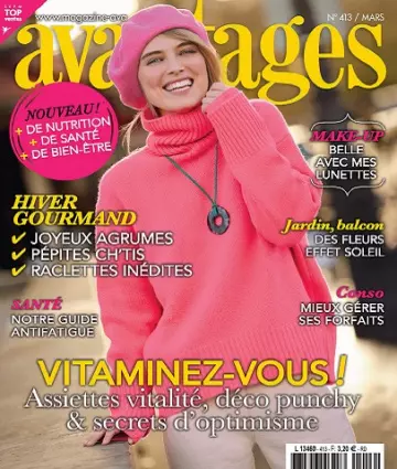 Avantages N°413 – Mars 2023