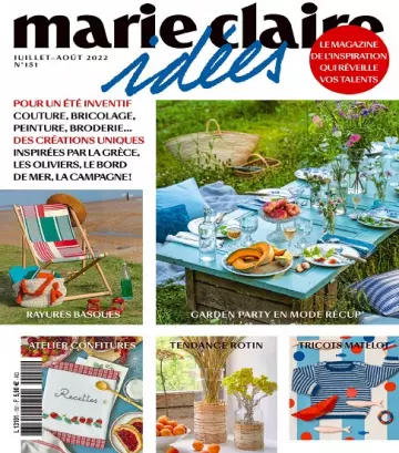 Marie Claire Idées N°151 – Juillet-Août 2022