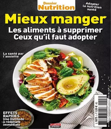 Dossier Nutrition N°3 – Octobre-Décembre 2022