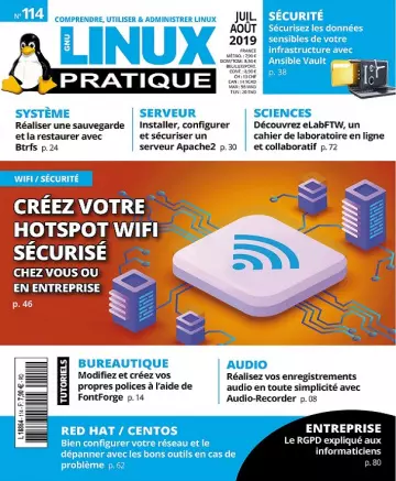 Linux Pratique N°114 – Juillet-Août 2019