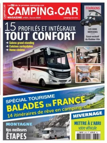 Camping-Car Magazine - Janvier 2020