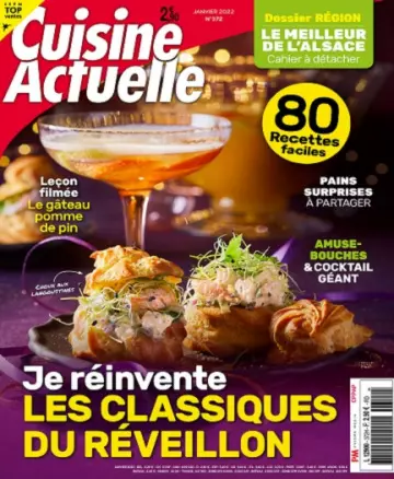 Cuisine Actuelle N°372 – Janvier 2022