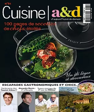 Cuisine A&D N°61 – Juillet-Août 2020