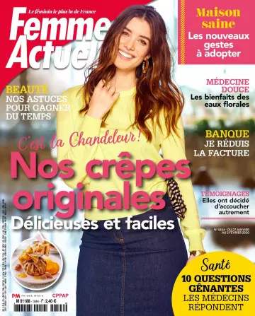 Femme Actuelle N°1844 - 27 Janvier au 2 Février 2020