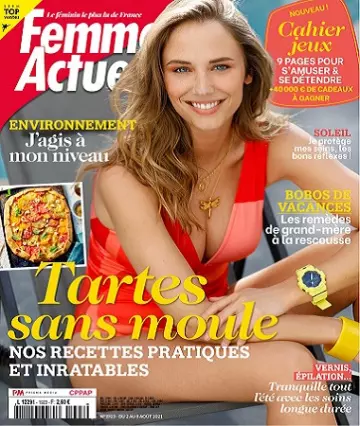 Femme Actuelle N°1923 Du 2 au 8 Août 2021