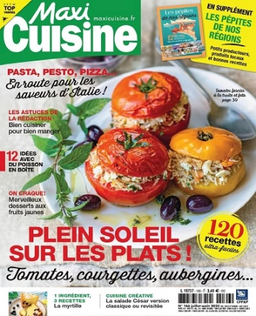 Maxi Cuisine N°166 – Juillet-Août 2023