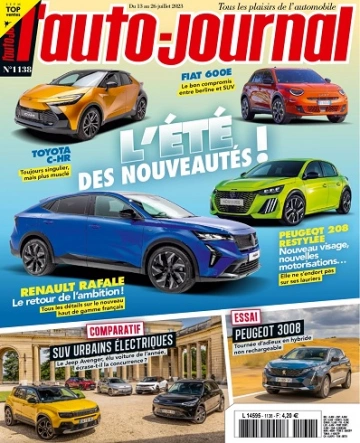 L’Auto-Journal N°1138 Du 13 au 26 Juillet 2023