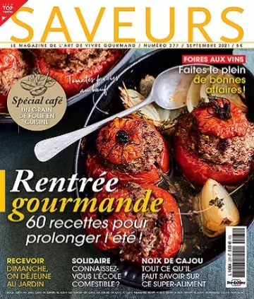 Saveurs N°277 – Septembre 2021