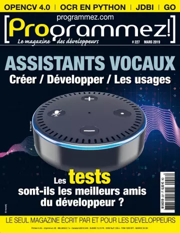 Programmez N°227 – Mars 2019