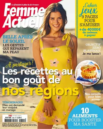 Femme Actuelle N°1820 Du 12 Août 2019