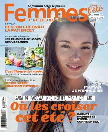 Femmes D’aujourd’hui N°29 Du 18 Juillet 2019