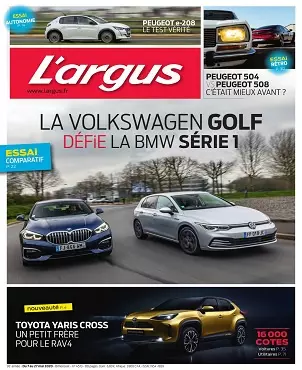 L’Argus N°4573 Du 7 au 27 Mai 2020