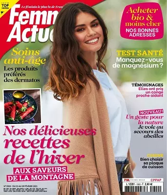 Femme Actuelle N°1900 Du 22 au 28 Février 2021