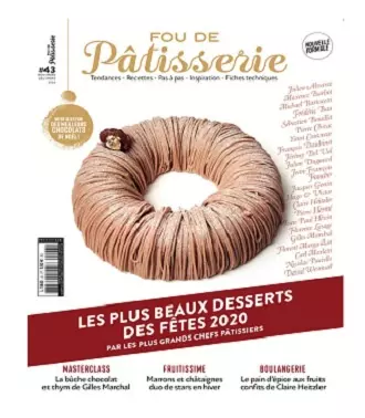 Fou De Pâtisserie N°43 – Novembre-Décembre 2020