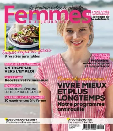 Femmes D’Aujourd’hui N°33 Du 19 Août 2021