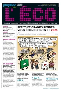 L'ÉCO N.744 - 3 Janvier 2025