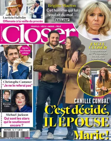 Closer N°720 Du 29 Mars au 4 Avril 2019