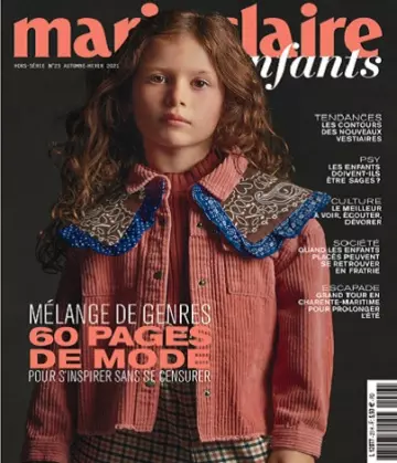 Marie Claire Enfants Hors Série N°23 – Automne-Hiver 2021