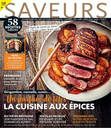 Saveurs N°290 – Décembre 2022-Janvier 2023