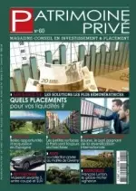 Patrimoine Privé - Septembre-Novembre 2017