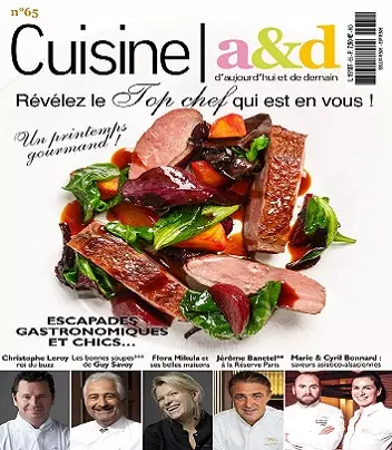 Cuisine A&D N°65 – Mai-Juin 2021