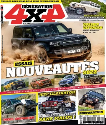 Génération 4×4 N°69 – Novembre-Décembre 2021