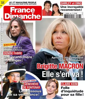 France Dimanche N°3967 Du 9 au 15 Septembre 2022