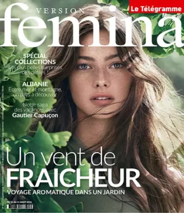 Version Femina N°1063 Du 15 au 21 Août 2022