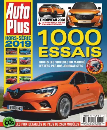 Auto Plus Hors Série N°73 – 1000 Essais 2019