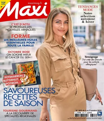 Maxi N°1875 Du 3 au 9 Octobre 2022