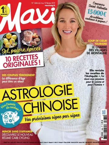 Maxi N°1684 Du 4 au 10 Février 2019