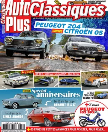 Auto Plus Classiques N°58 – Décembre 2021-Janvier 2022