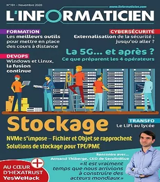 L’Informaticien N°191 – Novembre 2020