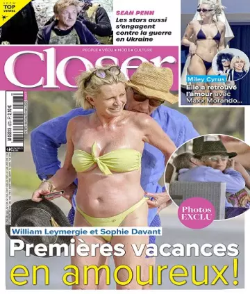 Closer N°873 Du 4 au 10 Mars 2022