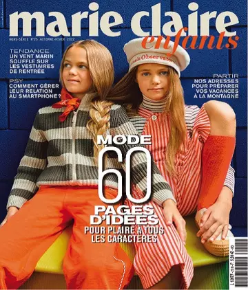 Marie Claire Enfants Hors Série N°25 – Automne-Hiver 2022