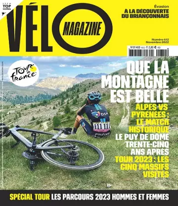 Vélo Magazine N°612 – Novembre 2022