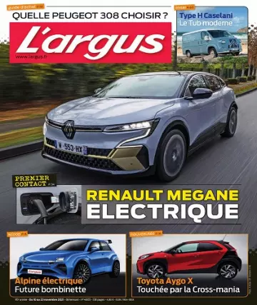 L’Argus N°4603 Du 10 au 23 Novembre 2021