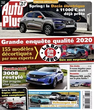 Auto Plus N°1676 Du 16 au 22 Octobre 2020