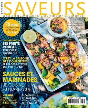 Saveurs N°257 – Juillet-Août 2019