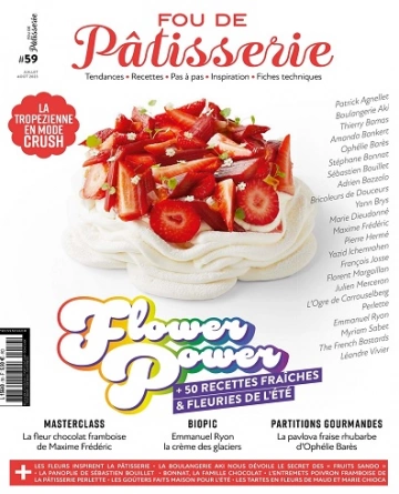 Fou De Pâtisserie N°59 – Juillet-Août 2023