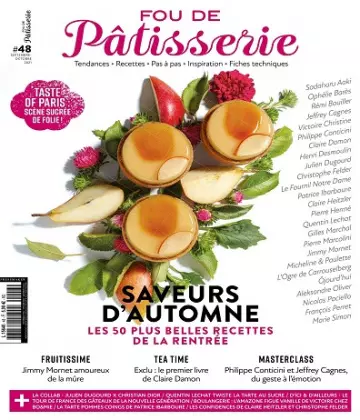 Fou De Pâtisserie N°48 – Septembre-Octobre 2021