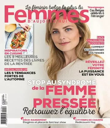 Femmes D’Aujourd’hui N°36 Du 9 au 15 Septembre 2021