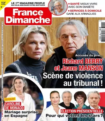 France Dimanche N°3945 Du 8 au 14 Avril 2022