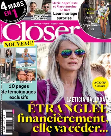 Closer N°734 Du 5 Juillet 2019