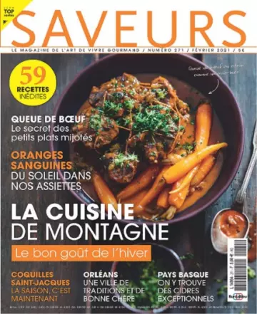 Saveurs N°271 – Février 2021