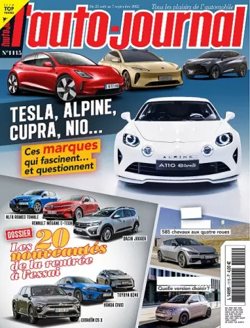 L’Auto-Journal N°1115 Du 25 Août 2022