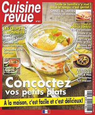 Cuisine Revue N°81 – Mai-Juillet 2020