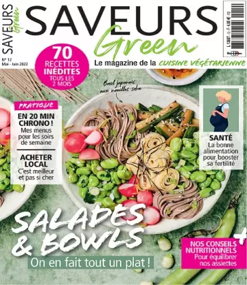 Saveurs Green N°12 – Mai-Juin 2022