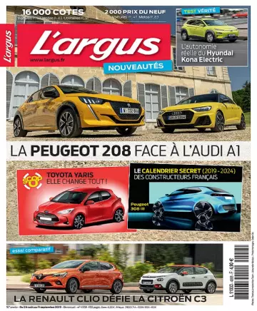 L’Argus N°4558 Du 29 Août 2019